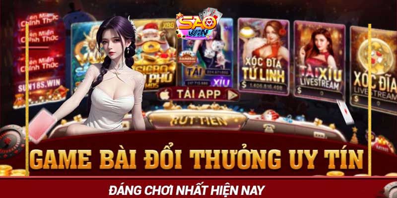Game bài Saowin 1 Cổng game bài uy tín và chất lượng